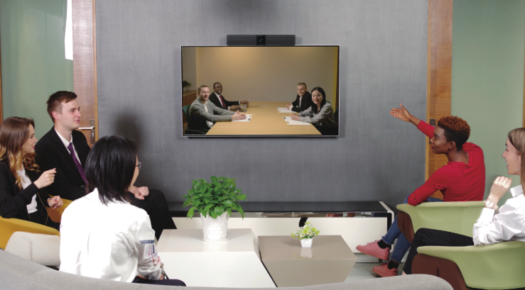 视频会议一体式终端机怎么连接_视频会议系统各个设备怎么连接